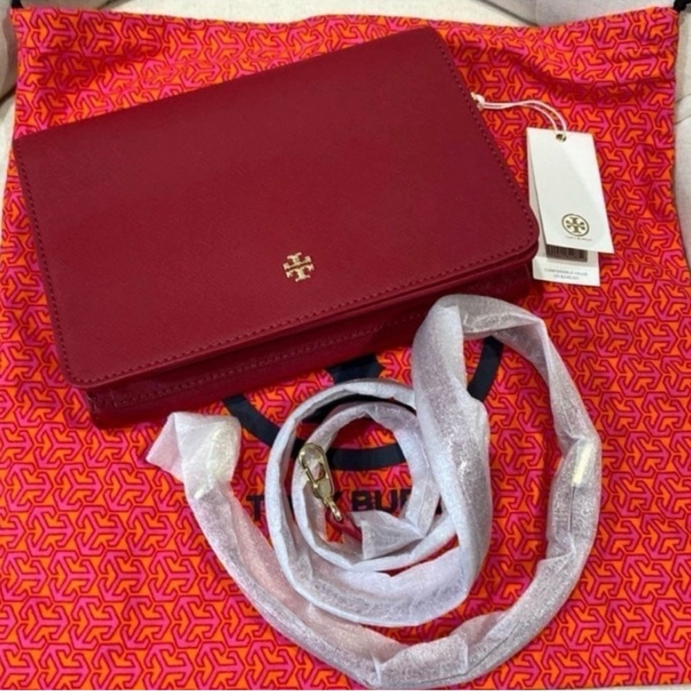 Tory Burch Emerson Crossbody Bag Clutch-used 1X!